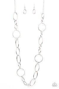 Perfect MISMATCH Silver Necklace