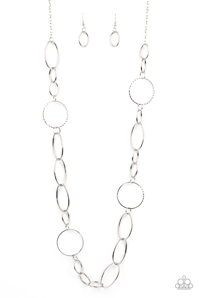 Perfect MISMATCH Silver Necklace