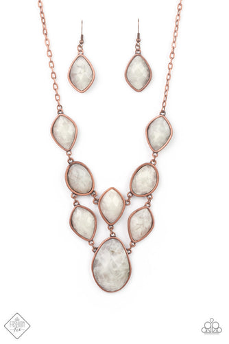 Opulently Oracle Copper Necklace