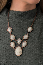 Load image into Gallery viewer, Opulently Oracle Copper Necklace