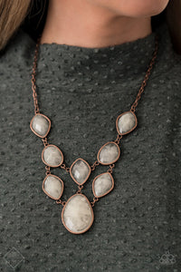 Opulently Oracle Copper Necklace
