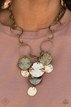 Load image into Gallery viewer, Learn The HARDWARE Way Brass Necklace