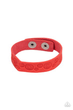 Load image into Gallery viewer, Follow The Wildflowers Red Bracelet
