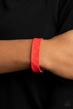 Load image into Gallery viewer, Follow The Wildflowers Red Bracelet