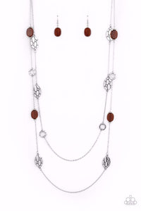 Cobble Creeks Brown Necklace