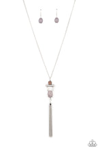 Load image into Gallery viewer, Natural Novice Silver Necklace