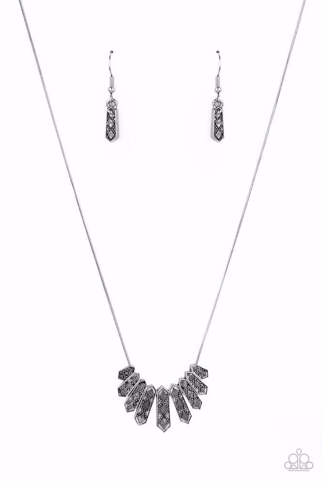 Monumental March Silver Necklace