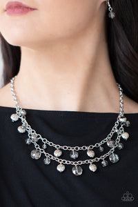 Etherally Ensconced Silver Necklace