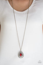 Load image into Gallery viewer, Modern Majesty Red Necklace