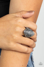 Load image into Gallery viewer, Plead GLITZY Black Ring