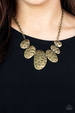 Load image into Gallery viewer, Cave Crawl Brass Necklace