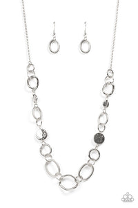Industrial Intentions Silver Necklace