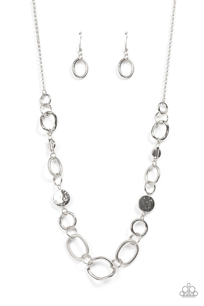 Industrial Intentions Silver Necklace