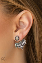 Load image into Gallery viewer, Wing Fling White Earring