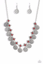Load image into Gallery viewer, Mandala Movement Red Necklace