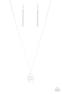 Pandora's Box White Necklace