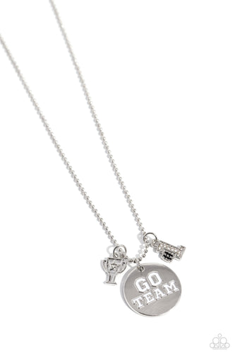 Go Team! White Necklace
