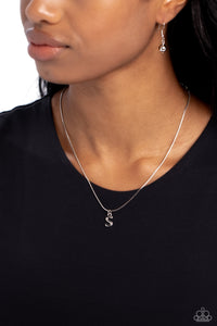 Seize The Initial Silver Necklace - S