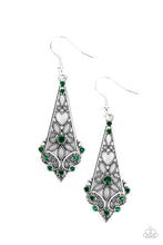 Load image into Gallery viewer, Casablanca Charisma Green Earring