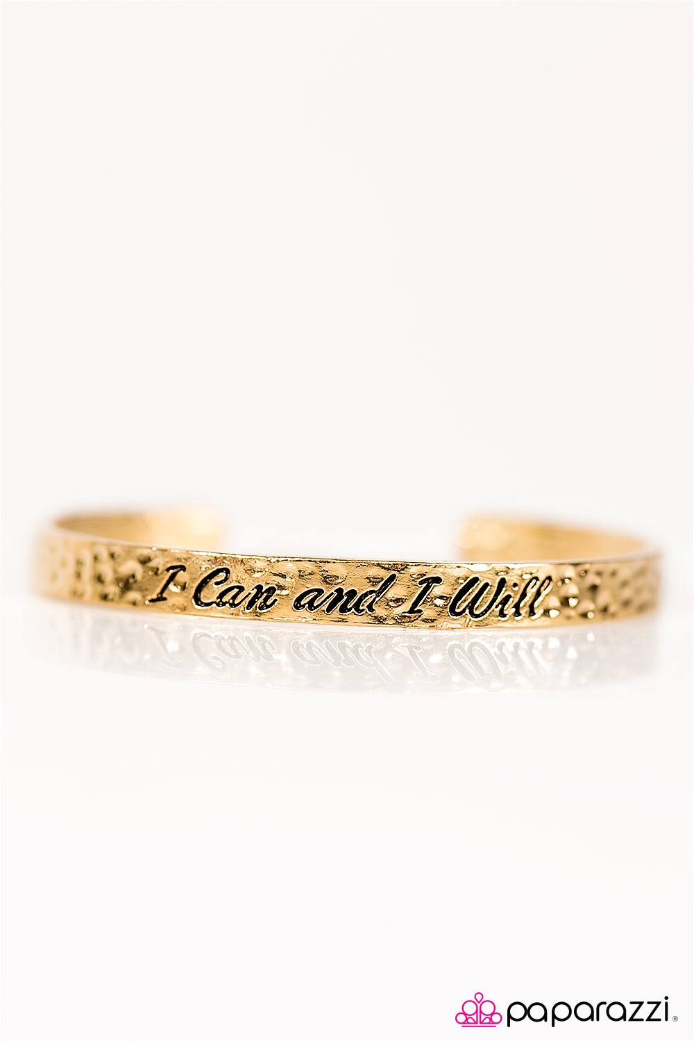 I Can And I Will Gold Bracelet