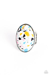 Terrazzo Tease White Ring