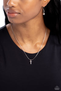 Seize The Initial Silver Necklace - T