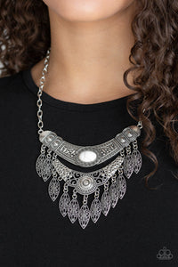 Island Queen White Necklace