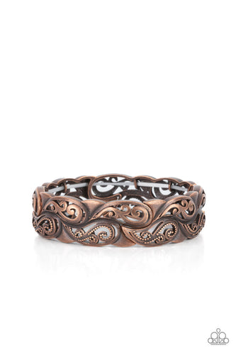 Paisley Portico Copper Bracelet