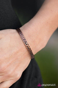 I Can And I Will Copper Bracelet