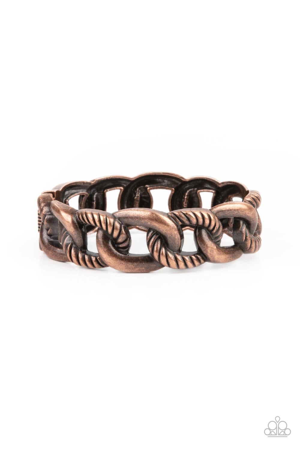 Bold Move Copper Bracelet