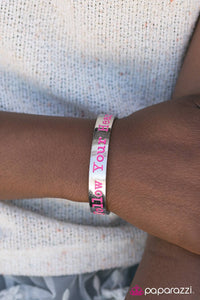 Wherever Your Heart Takes You Pink Bracelet