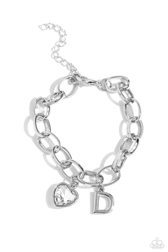 Guess Now Its INITIAL White Bracelet - D