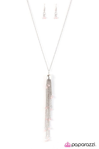 Comet Chase Pink Necklace