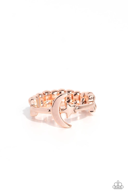 Astral Allure Gold Ring