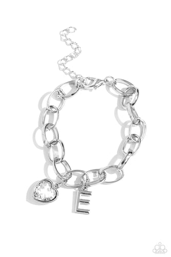 Guess Now Its INITIAL White Bracelet - E