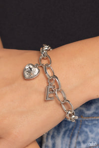 Guess Now Its INITIAL White Bracelet - E