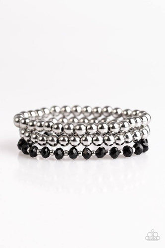 City Sleek Black Bracelet