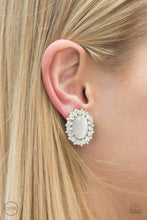 Load image into Gallery viewer, On The Money White Earring