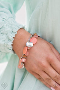 Springtime Springs Orange Bracelet