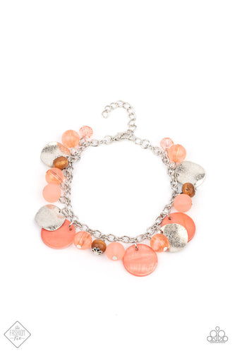 Springtime Springs Orange Bracelet