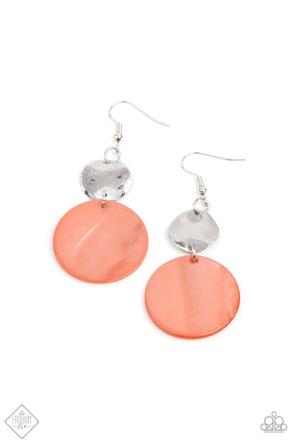 Opulently Oasis Orange Earring