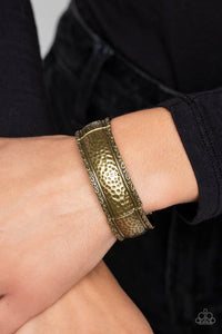 Textile Tenor Brass Bracelet