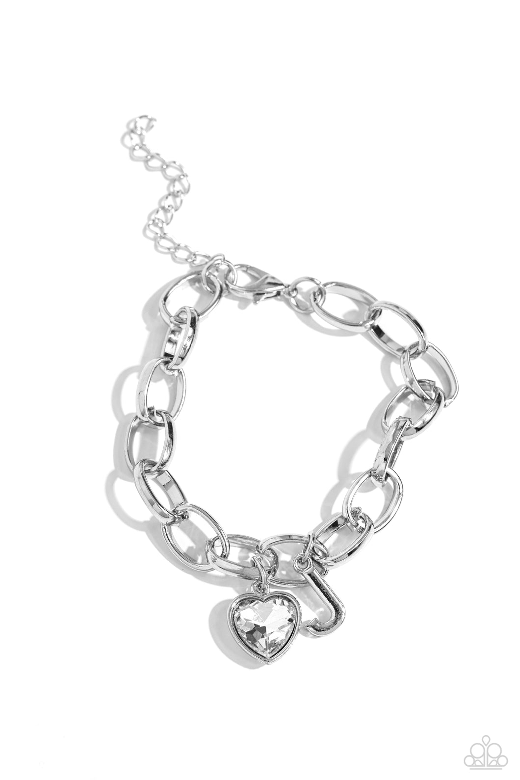 Guess Now Its INITIAL White Bracelet - J
