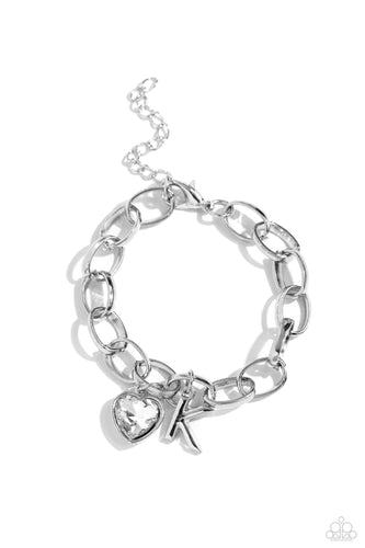 Guess Now Its INITIAL White Bracelet - K