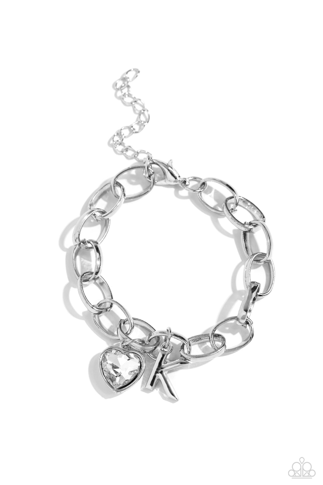 Guess Now Its INITIAL White Bracelet - K