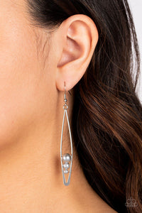 Atlantic Allure Silver Earring