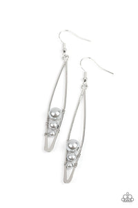 Atlantic Allure Silver Earring
