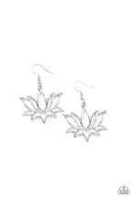 Load image into Gallery viewer, Lotus Ponds Silver Earring