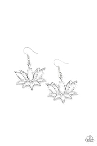 Lotus Ponds Silver Earring
