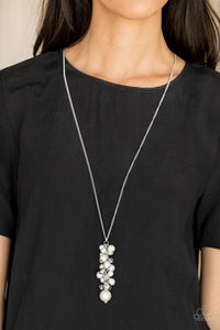 Ballroom Belle White Necklace